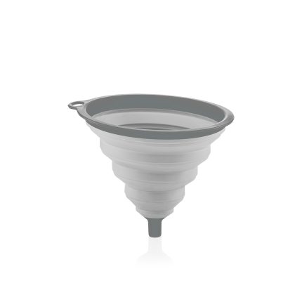 قیف تاشو کیولوکس مدل تینا رنگ طوسی کد L006302